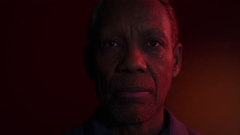 amazingly high detailed portrait of an african face