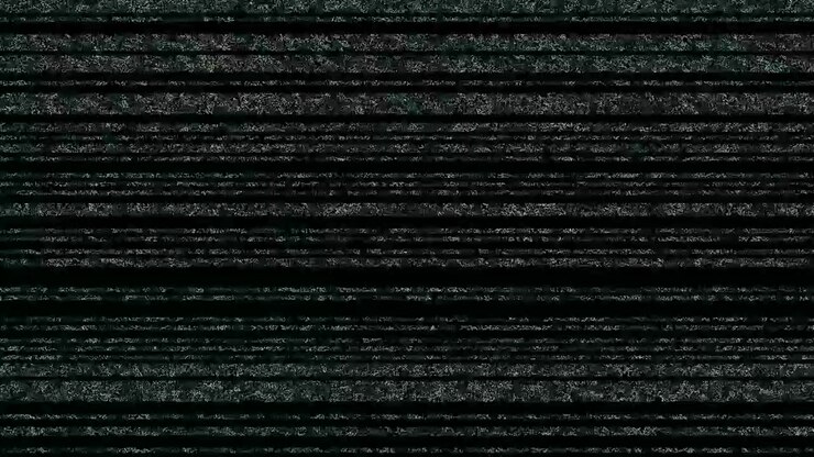 Analog Television Static Noise with Horizontal Scan Lines