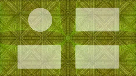 kaleidoscope pattern end card ending screen motion graphics