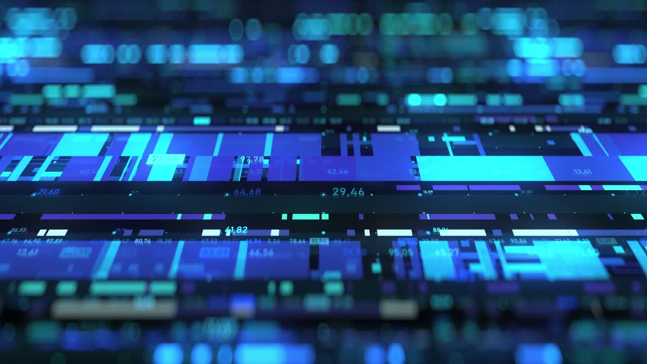 Data Flow. Blue Blocks