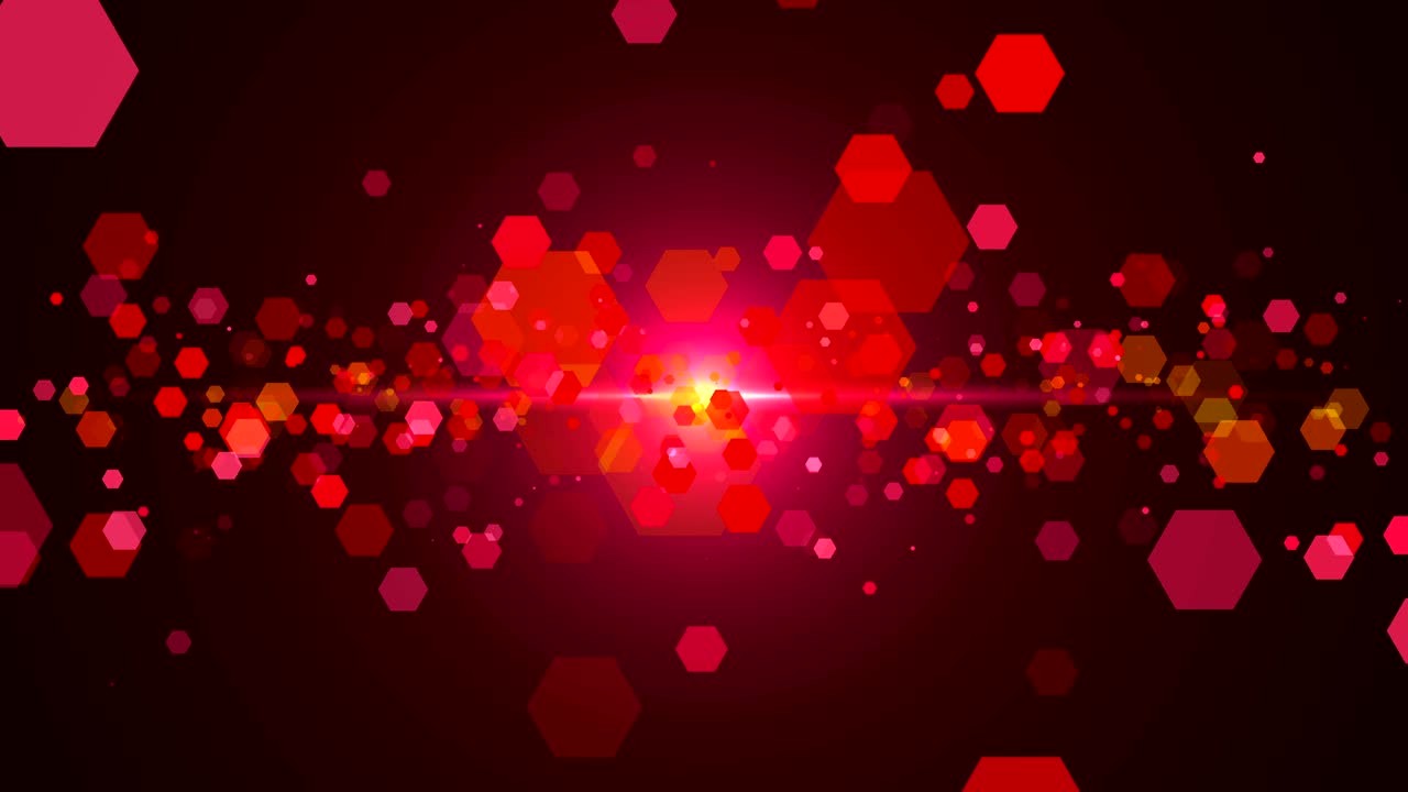 육각형 추상적인 배경, 디지털 일러스트레이션