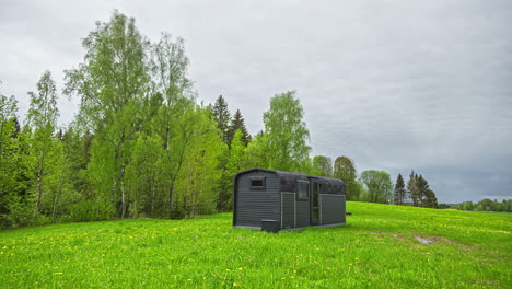 verdant meadows and quiet countryside. static