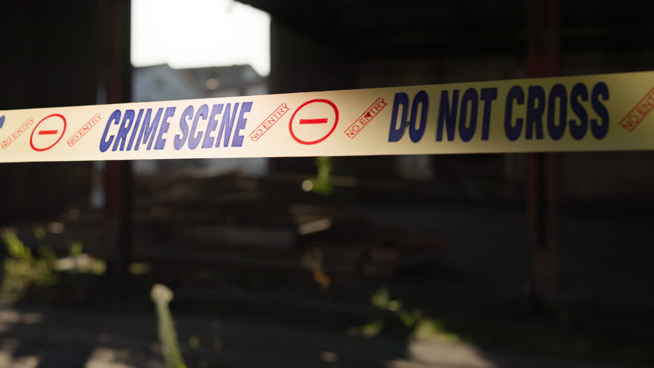 Crime Scene Do Not Cross Tape