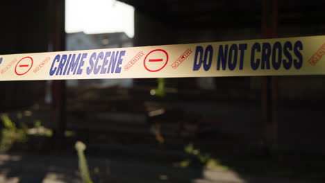 crime scene do not cross tape