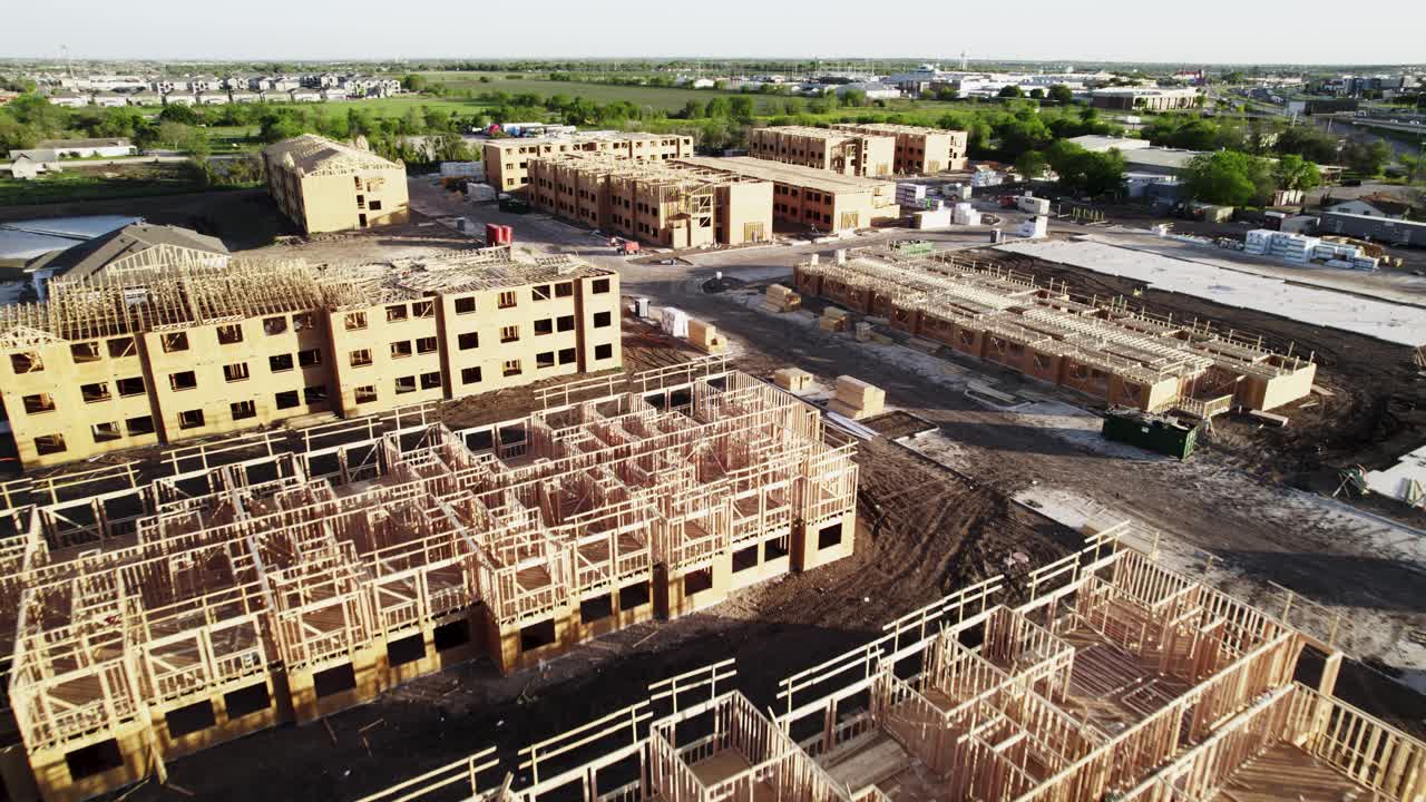 drone de nuevo desarrollo para casas de apartamentos