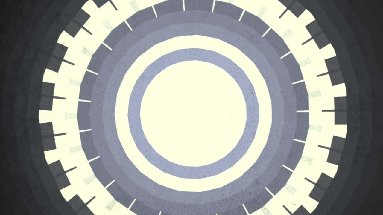 patrón de 8 bits con círculos y píxeles grises