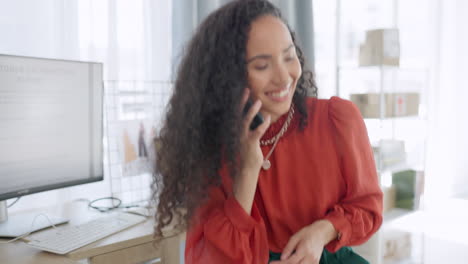 ecommerce, shipping and entrepreneur with black