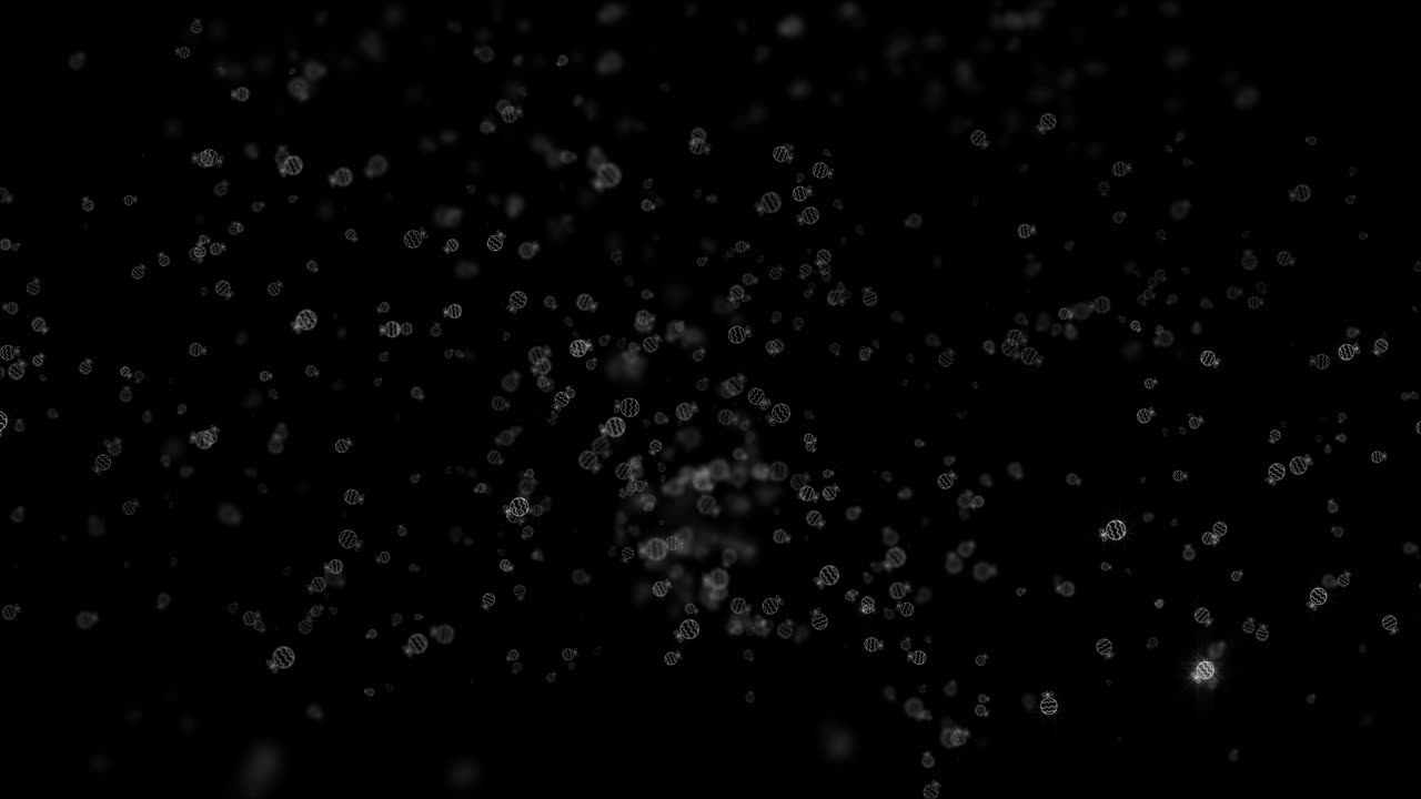 абстрактный фон частиц