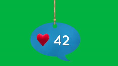aumento del número de corazones 4k