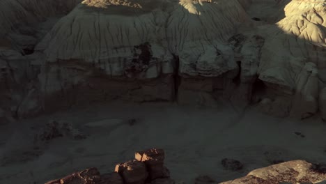 sandstone valley in new mexico desert, tourist attraction of ah shi sle pah wilderness