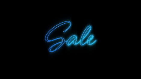 emerging blue sale neon billboard 4k