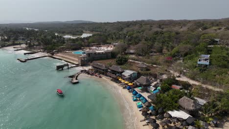 tierra bomba isla tropical cartagena de indias colombia bolívar