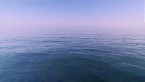 Calm-ocean-waves-on-the-Mediterranean-Sea