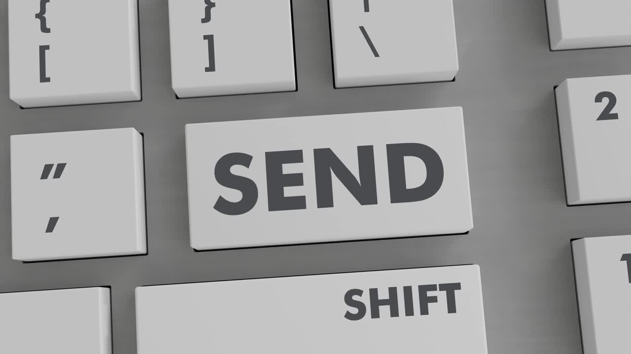 SEND BUTTON PRESSING ON KEYBOARD