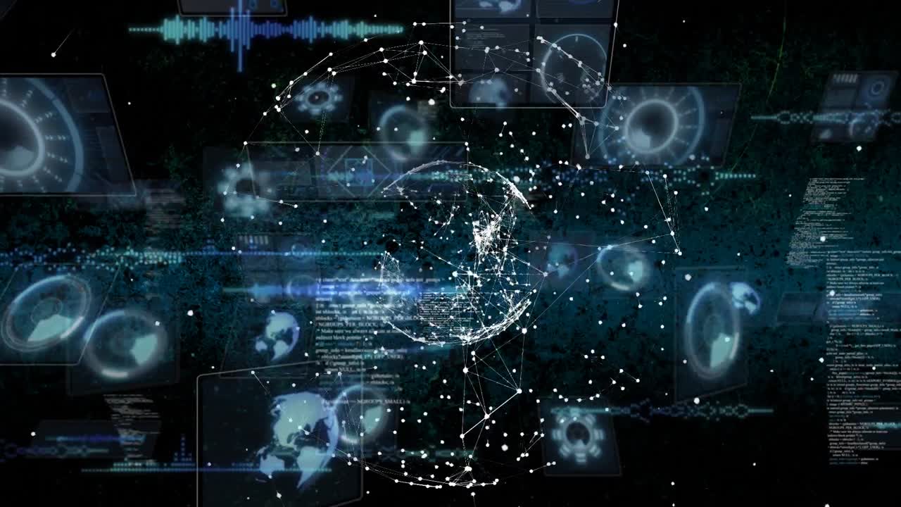 전 세계 스크린에서 데이터 처리의 구성