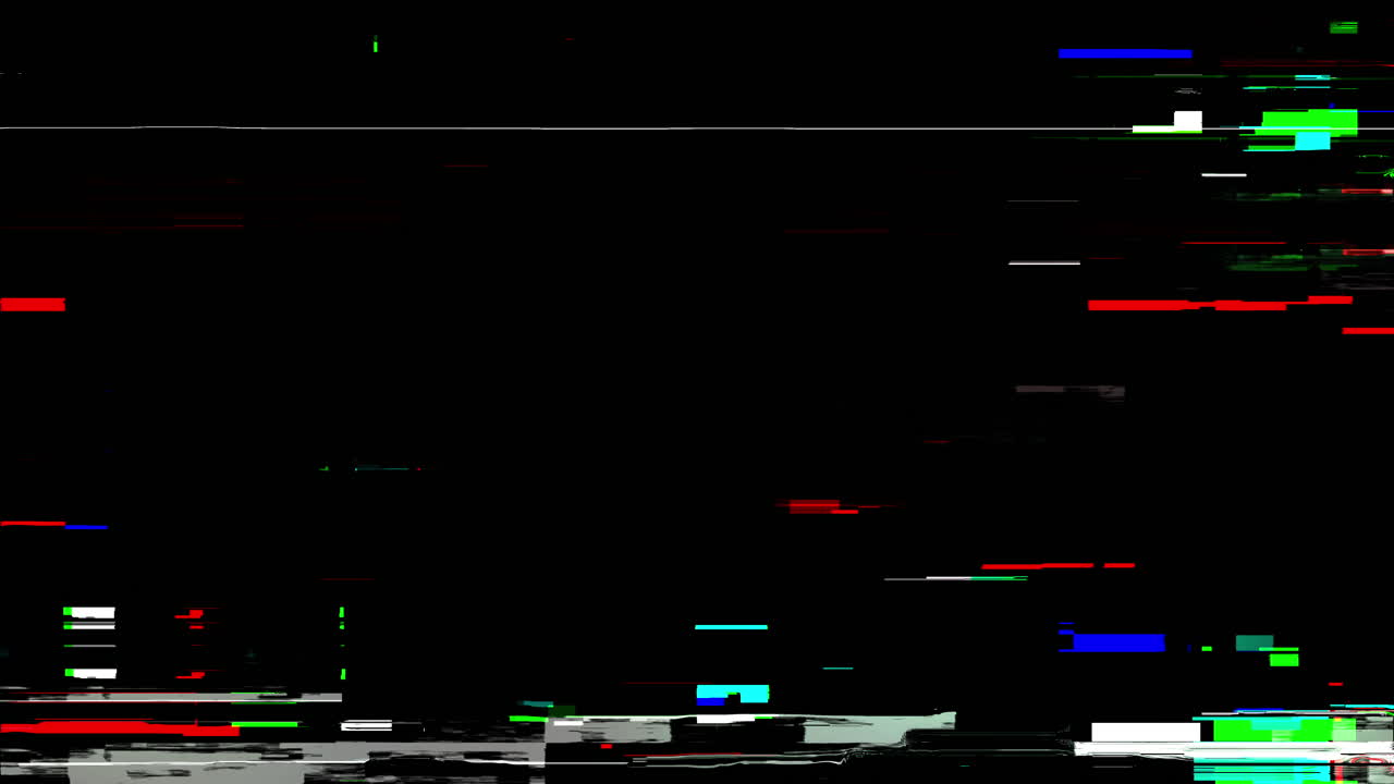 Abstract Digital Glitch and Static Noise Background