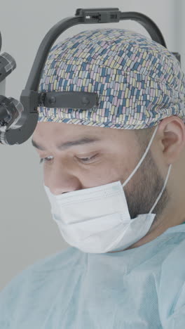 surgeon in operating room