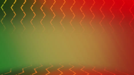 modern geometric pattern with zigzag in rows on red gradient