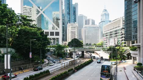 traffic in hong kong.