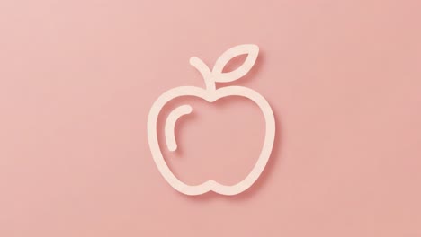 apple,fruit,icon,design,minimalist,pink,background,stylized,graphic,illustration,color,shape,art,creative,leaf,symbol,modern,nature,simple,clean,aesthetic,visual,fresh,healthy,beauty,round,playful,outline,elements,concept,sweet,vibrant,smooth,soft,layers,composition,focus,details,style