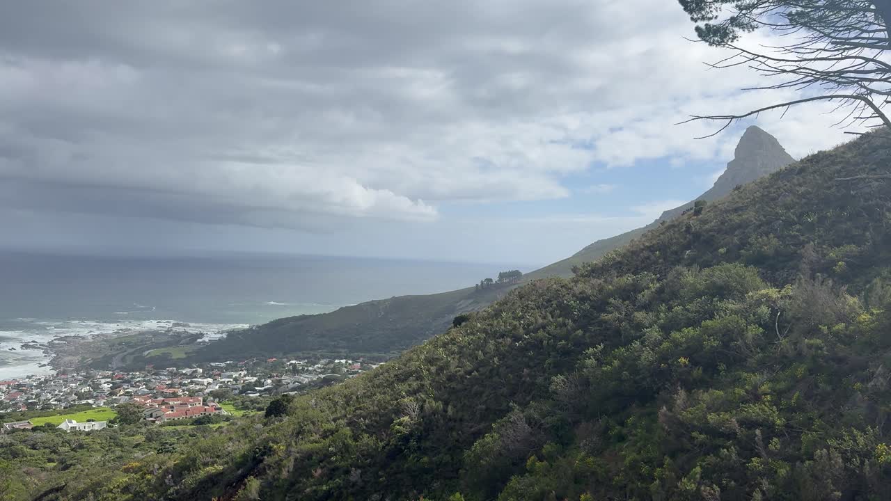 Scenic views of Camps Bay Area in Cape Town, South Africa