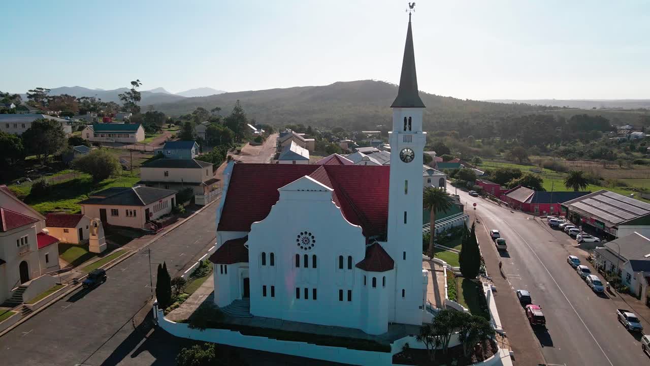 Impressive NG church in Napier, South Africa