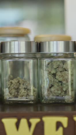 jars of marijuana