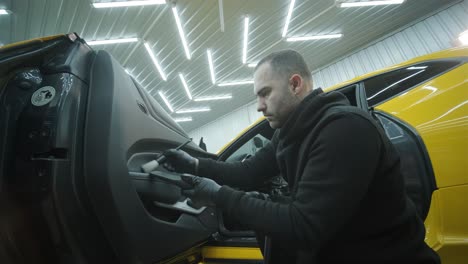 professional car detailing – washing, ceramic coating, and interior cleaning
