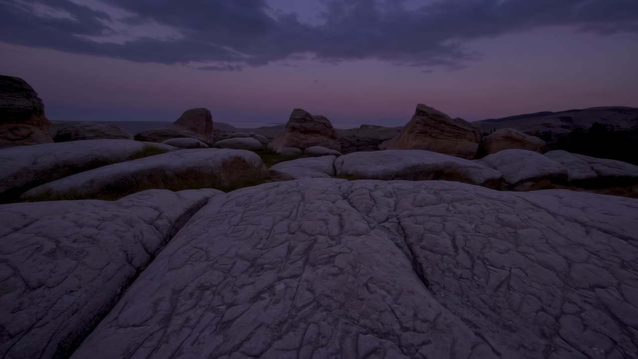 Sunrise over Rock Formations