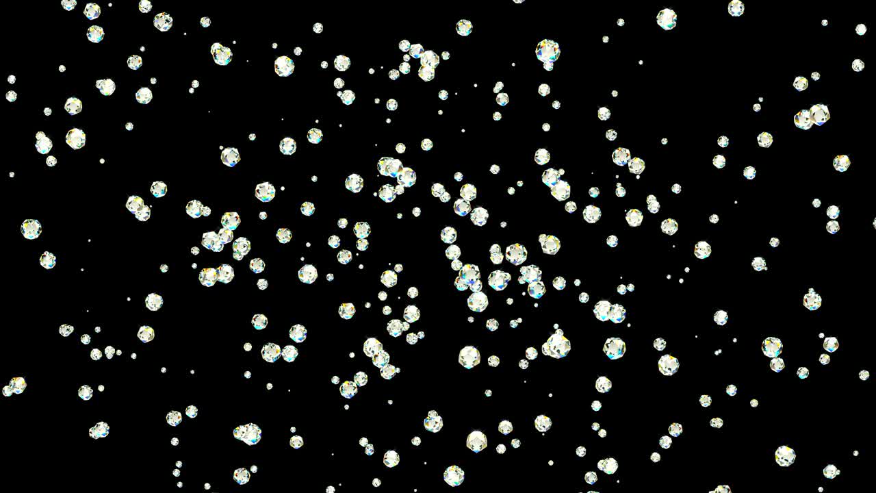 diamantes de movimiento de bucle, hermoso fondo. bucle sin costuras