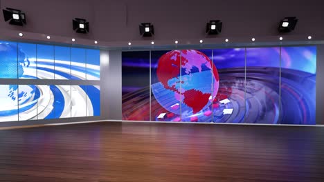 noticias del estudio de televisión virtual 3d
