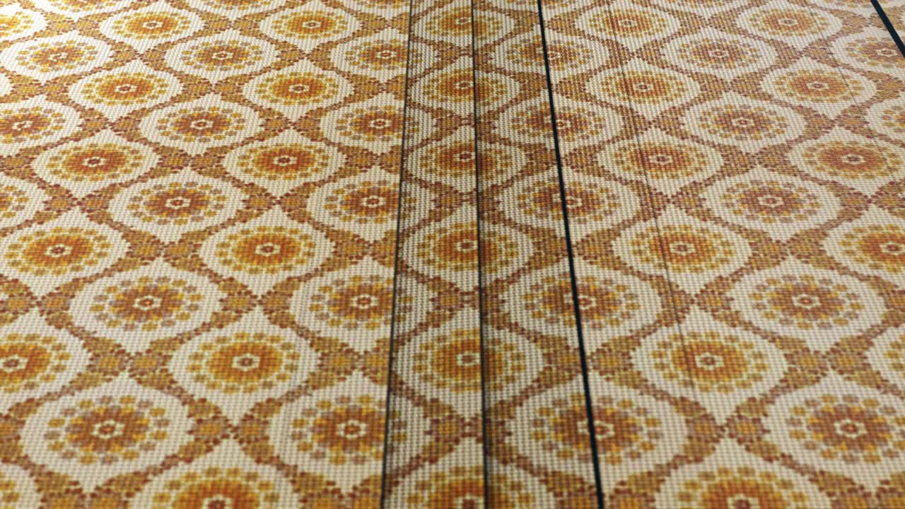 3d renderizado de motivos árabes asiáticos líneas diagonales. fondo abstracto a rayas. bucle sin costuras.