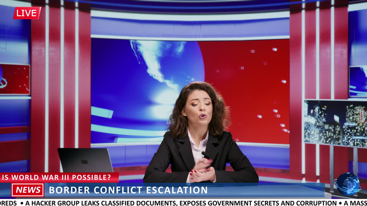 저널리스트 는 현대 분쟁 에 대해 논의 한다