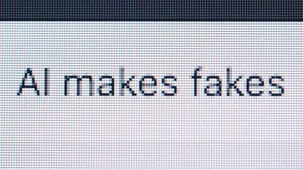 AI making fakes
