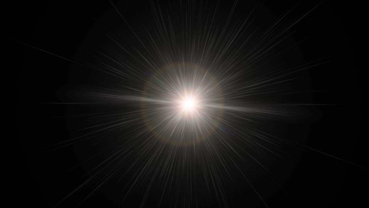 animación futurista con destello de luz brillante en cámara lenta, 4096x2304 bucle 4k