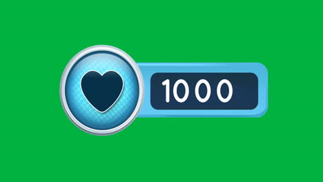 aumento del número de gustos o corazones 4k