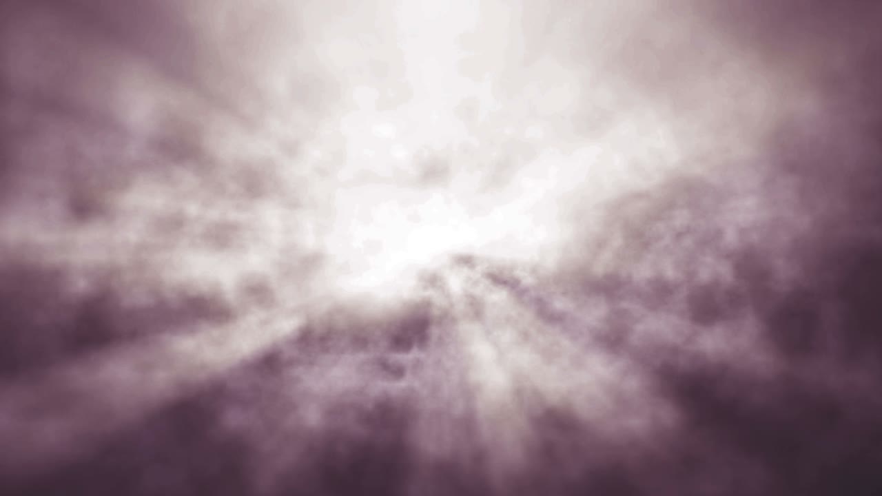 vuela en las nubes de humo color 4k