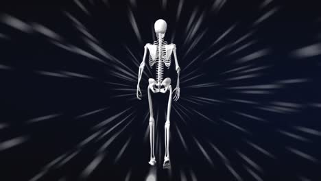 Digital-skeleton-walking-away-