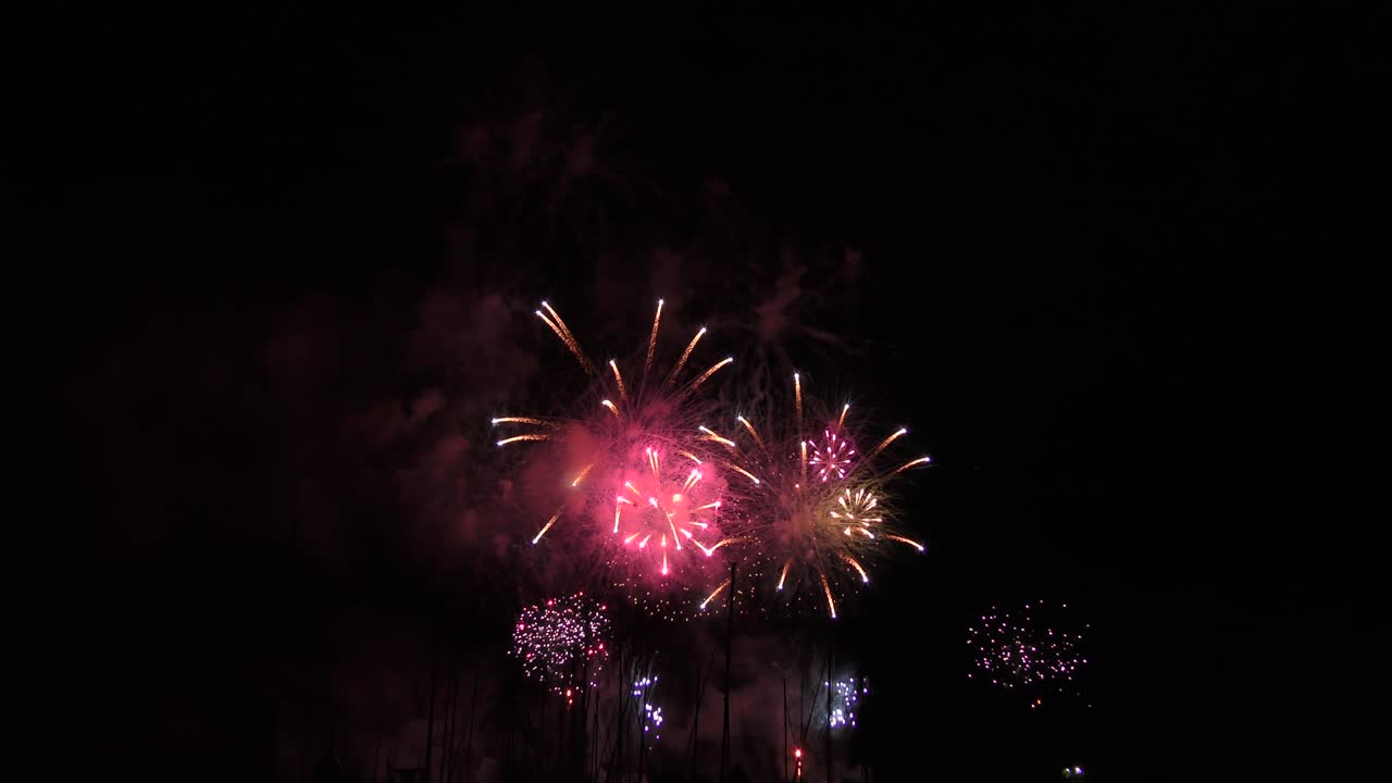 Fireworks display in Okinawa