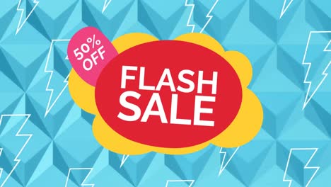 Digitally-generated-video-of-flash-sale-4k