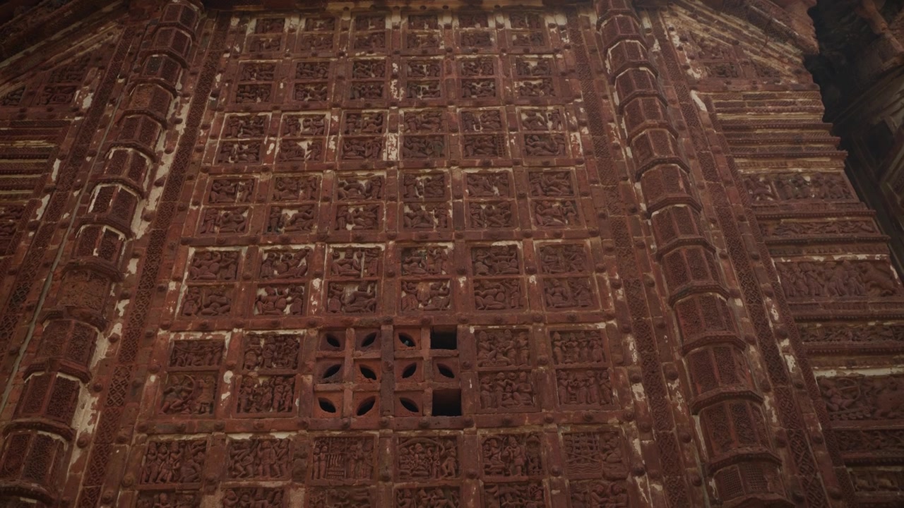 Il Tempio Joe Bangla a Bishnupur si erge come un notevole capolavoro architettonico