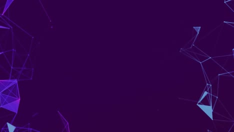 Plexusnetzwerk-Vor-Violettem-Hintergrund