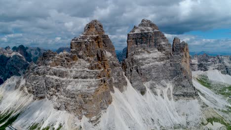 national nature park tre cime in the dolomites alps. beautiful nature of italy.