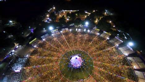 Disparo-De-Drone-Fpv-Del-Festival-Navratri