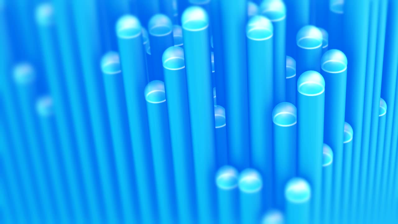 광섬유 고속 인터넷 연결 기술 추상 3d 비디오 애니메이션 루프