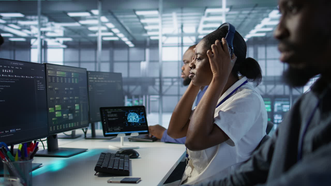 Diverse Team in a Modern Control Room