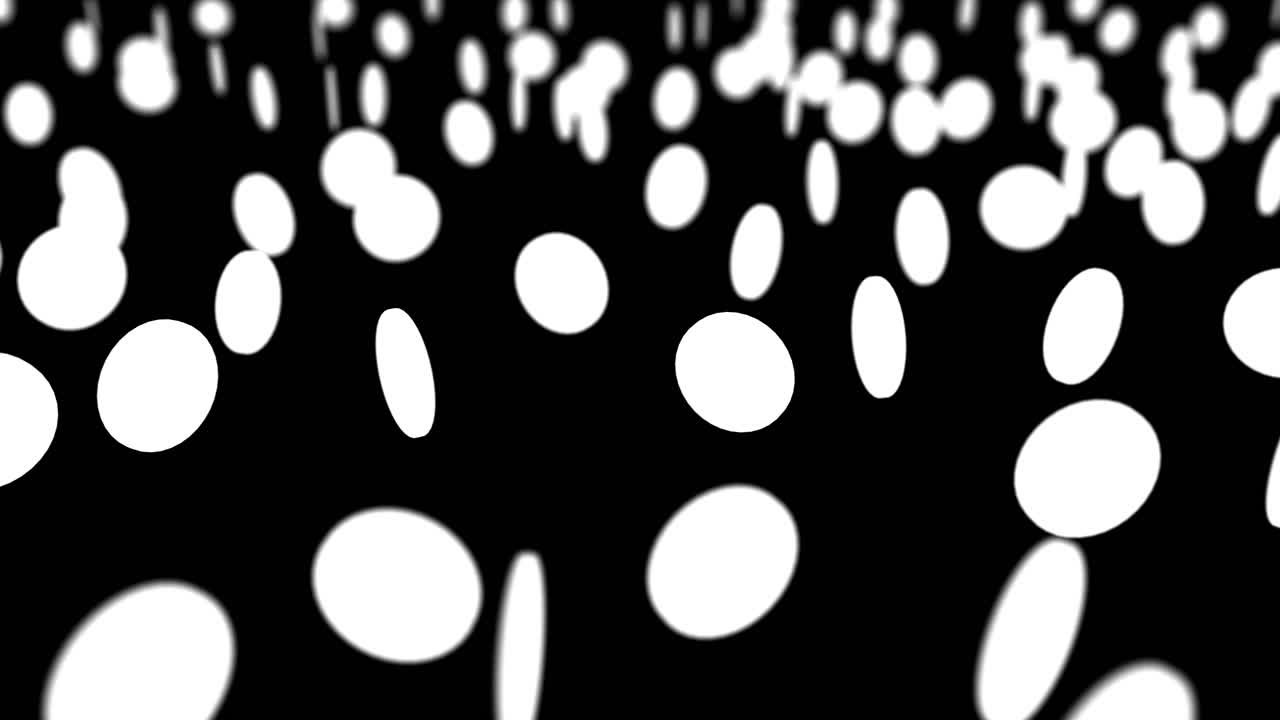 Alpha channel of dancing &euro; coins