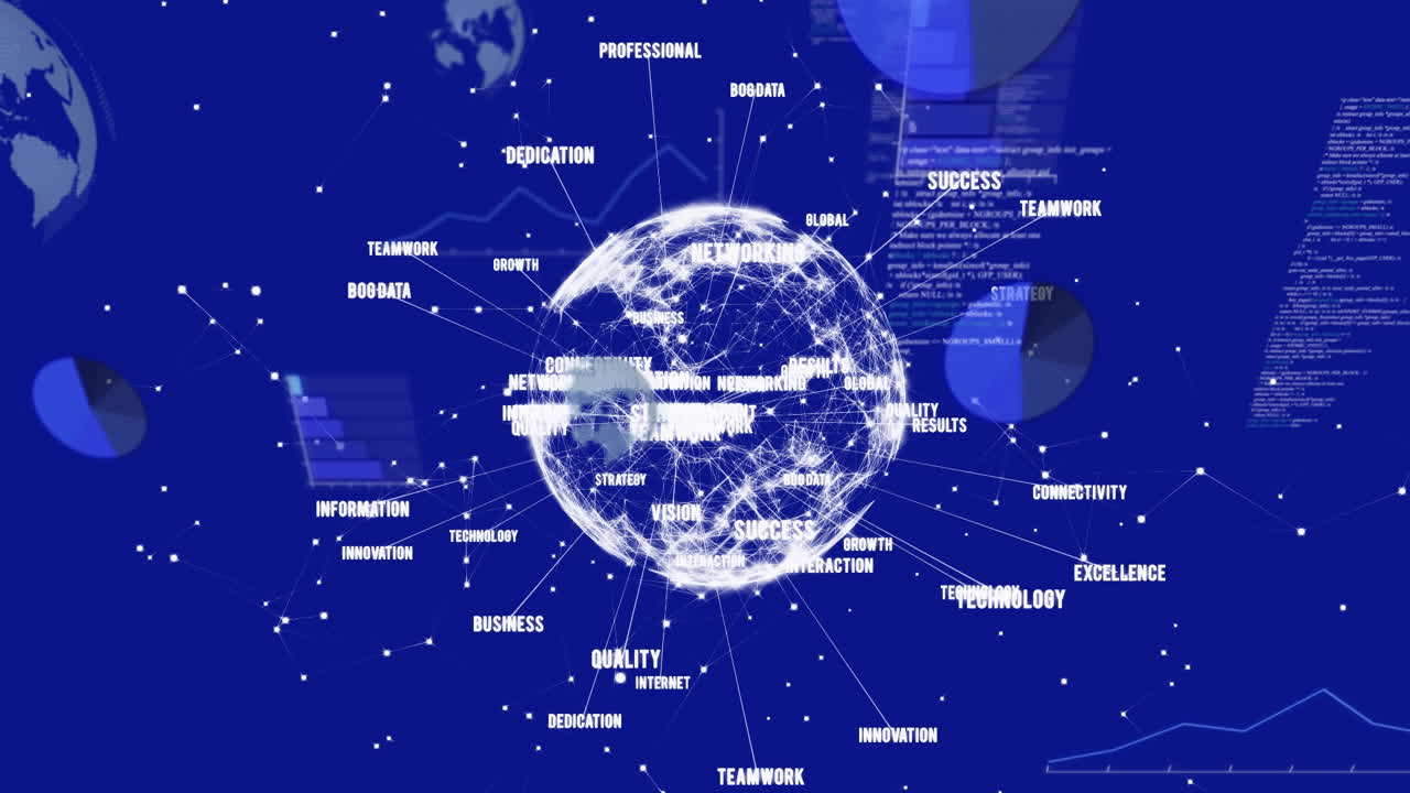 데이터 처리 및 전 세계 연결 네트워크의 활성화