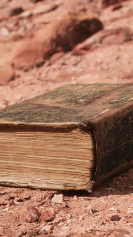 old book found in the desert