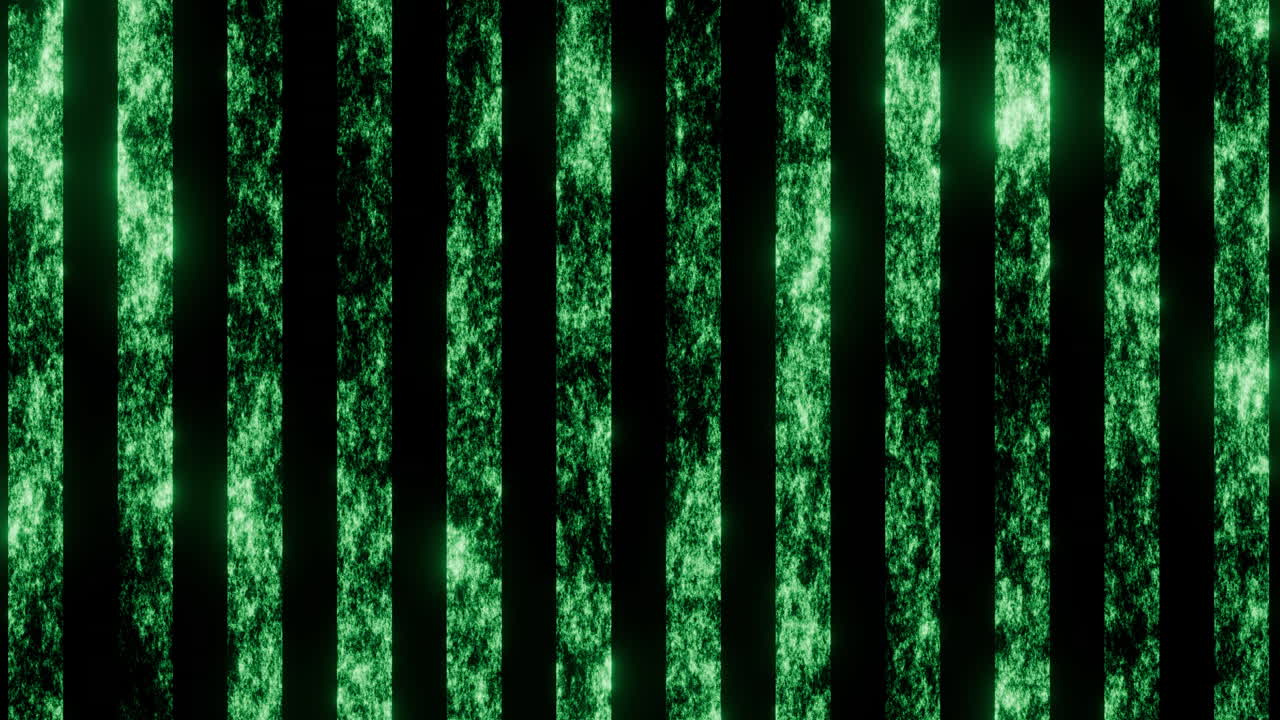 Abstract Green Textured Vertical Stripes Shimmering Background